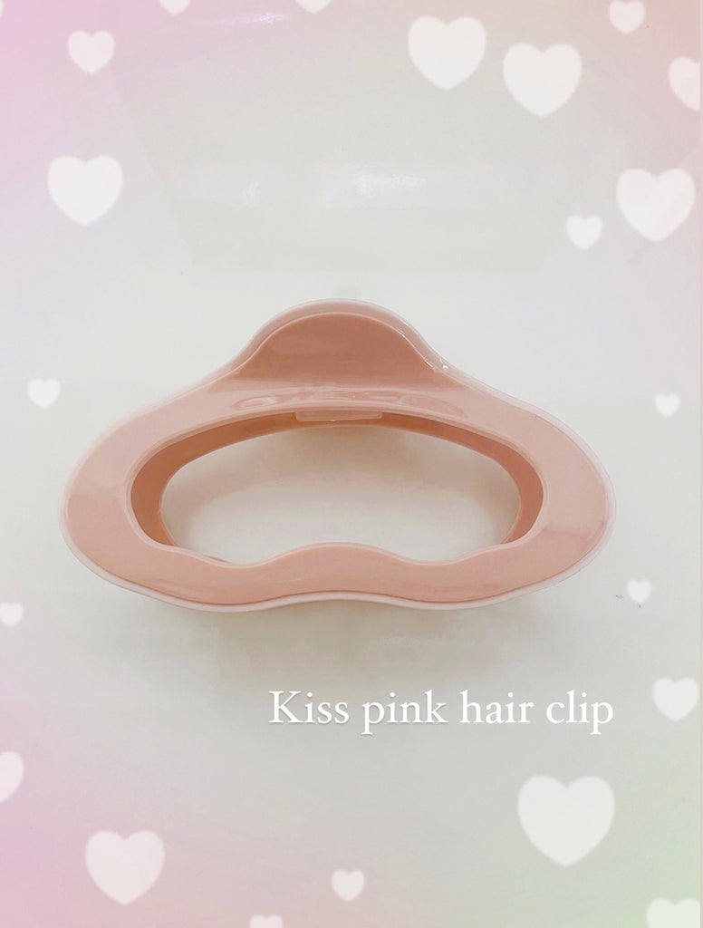 【限定1点】 【キスされちゃう】ピンクリップ♡ヘアクリップ*