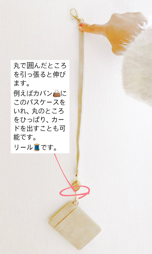 【大きな金運を呼び込む】春財布のパスケース