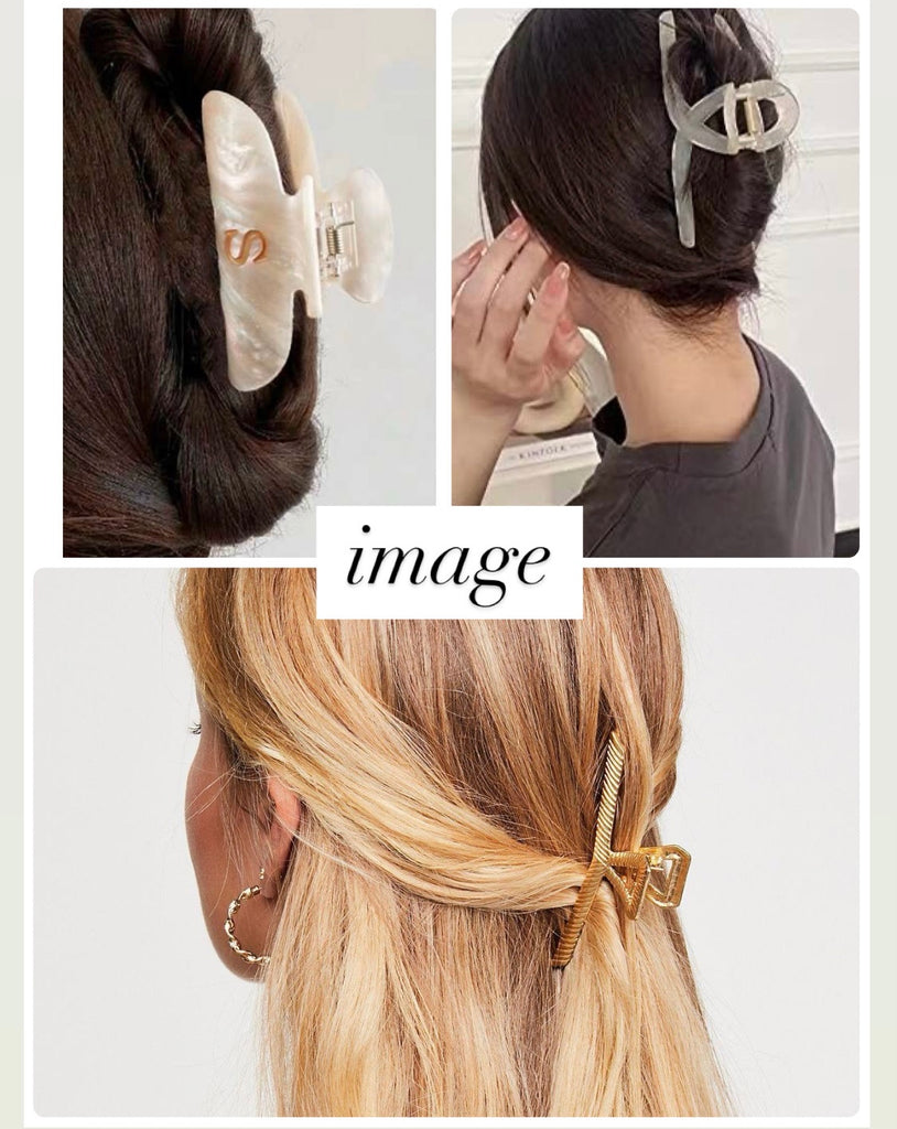 【一粒万倍日・金運UP】( full moon ) フルムーンヘアクリップ(vintage)*