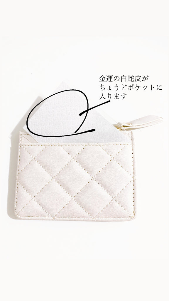 【大きな金運を呼び込む】春財布の小銭入れ