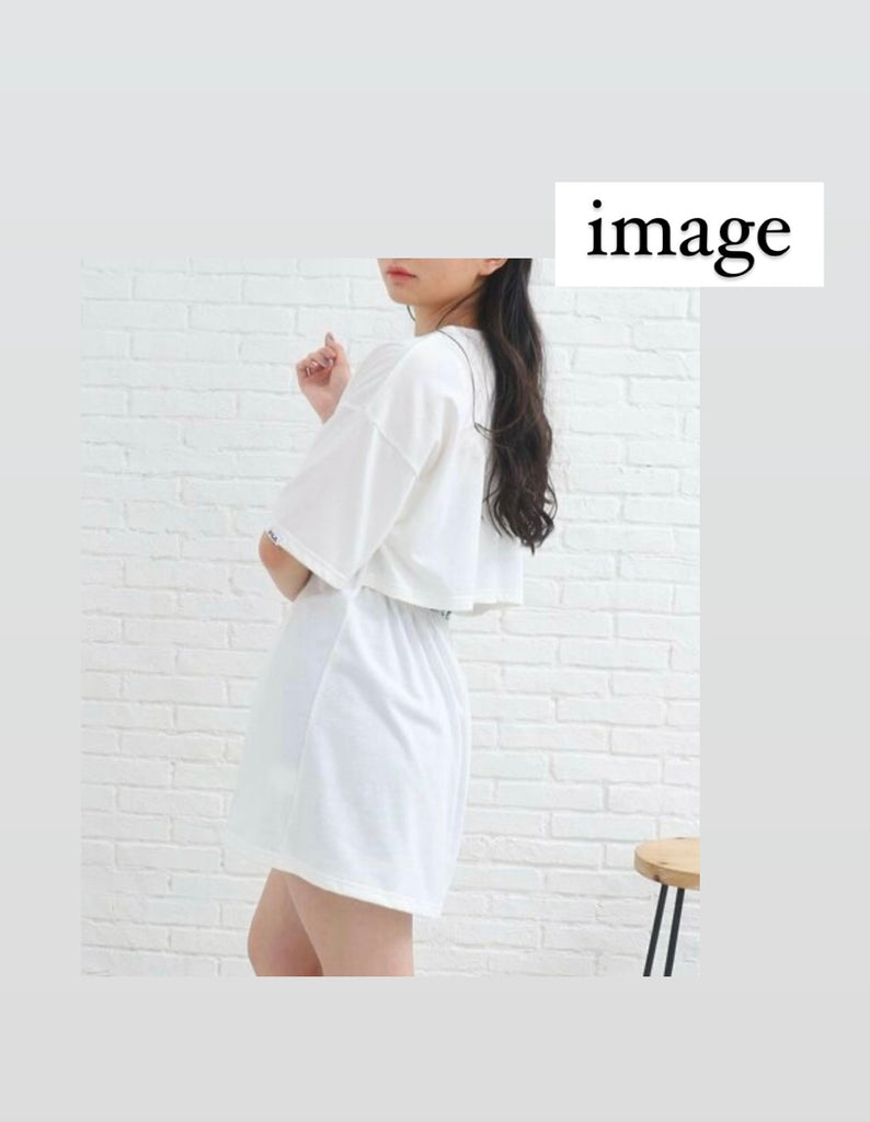 【Lサイズ】バックオープンワンピース (vintage)+サマーローズ官能フレーバー付*