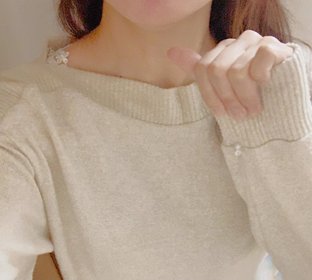 あったかヌーディトップスのロイヤルパール(vintage)+バニラの官能オーガニックサシェ*