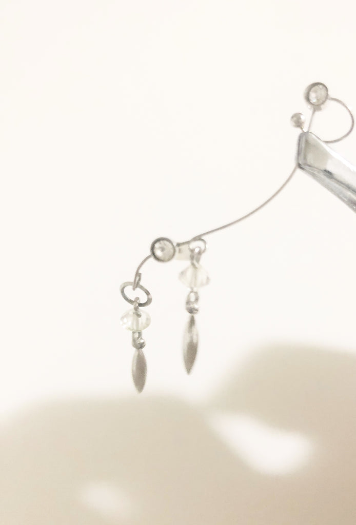 【和の色っぽモテ】月の雫ピアス&イヤーカフ*