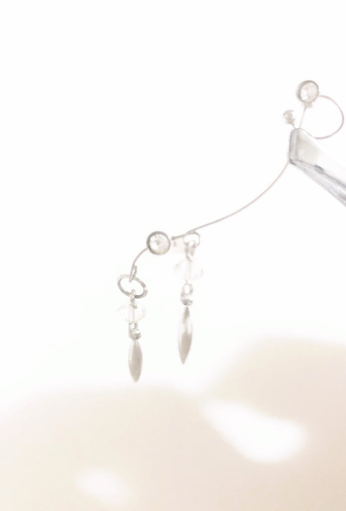 【和の色っぽモテ】月の雫ピアス&イヤーカフ*