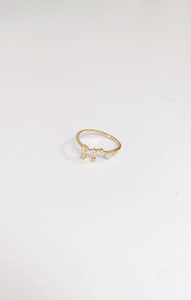 ¥3990【diamond】(星座リング) 5.獅子座(2025年プチ占い付)