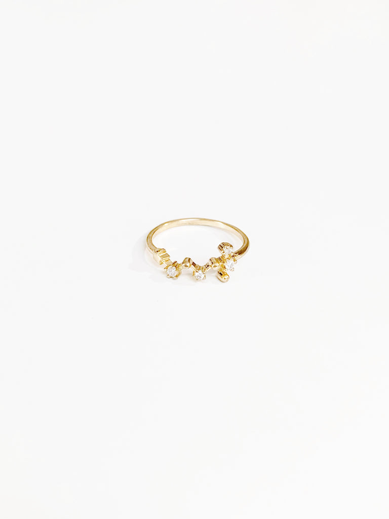 ¥3990【diamond】(星座リング) 8. さそり座(2025年プチ占い付)