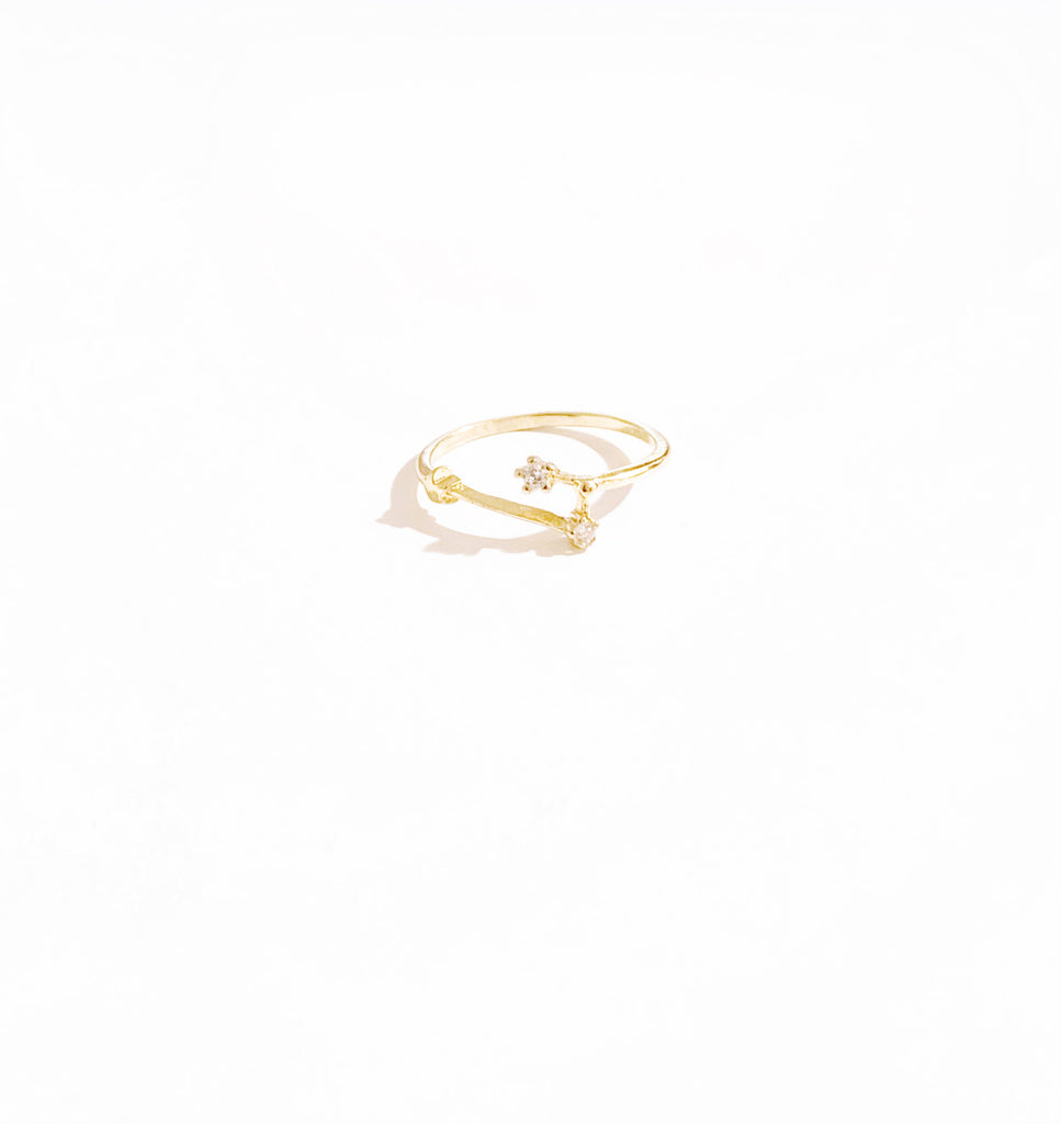 ¥3990【diamond】(星座リング) 1. 牡羊座(2025年プチ占い付)
