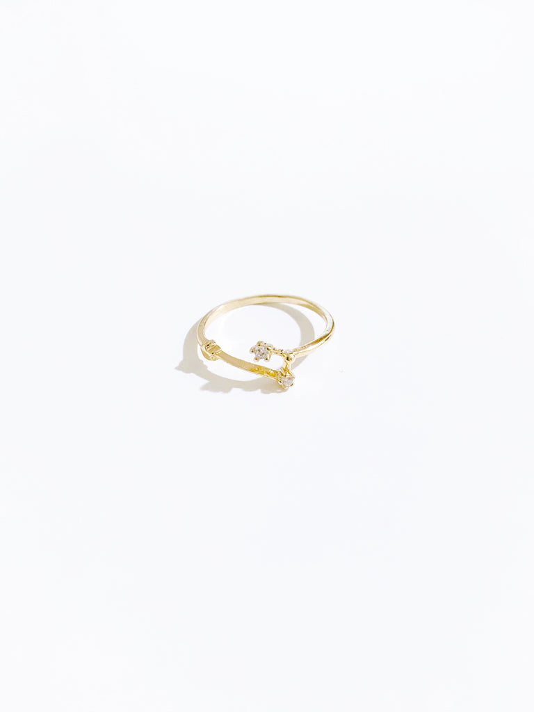 ¥3990【diamond】(星座リング) 1. 牡羊座(2025年プチ占い付)