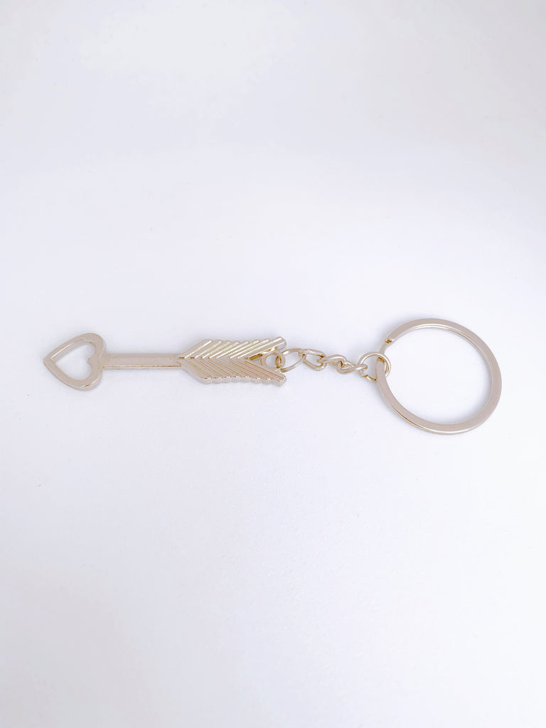( angel keyring ) 幸運のエンジェルハートのキーリング(vintage)*