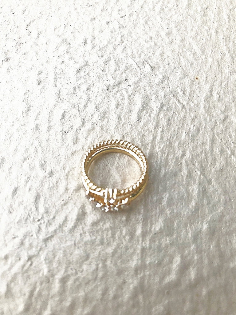 (ピンキーリング2個セット)プレマリーリング 結婚準備リング