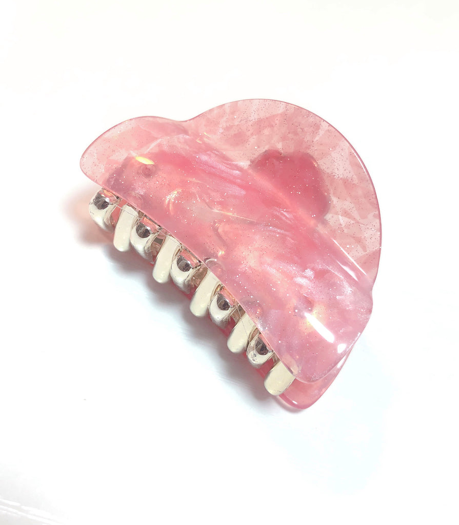 【最後の1点】( pink moon ) ピンクムーンヘアクリップ2