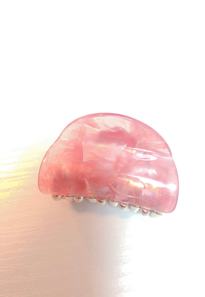 【最後の1点】( pink moon ) ピンクムーンヘアクリップ2