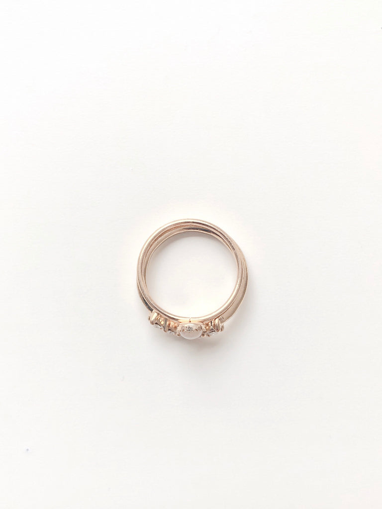 【50%OFF】【最後の1点】(ピンキーリング2個セット)プレマリーリング 結婚準備リング2