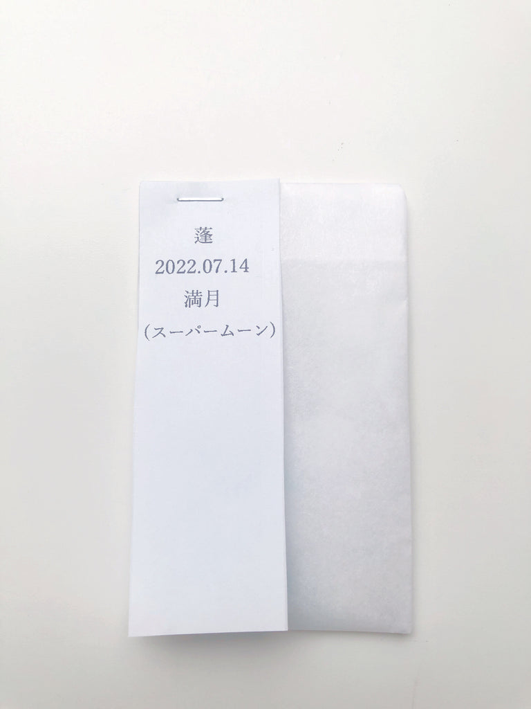 (6時に願掛け)スーパームーン専用6角リング&蓬塩お守りセット