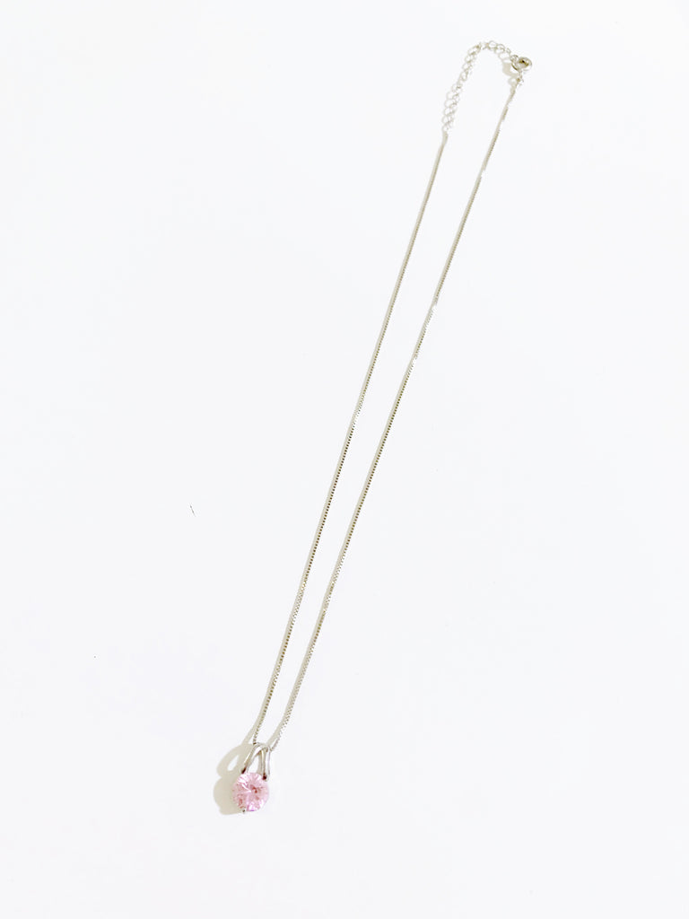 【結婚準備】プレマリーピンクネックレス( Pink Diamond )*