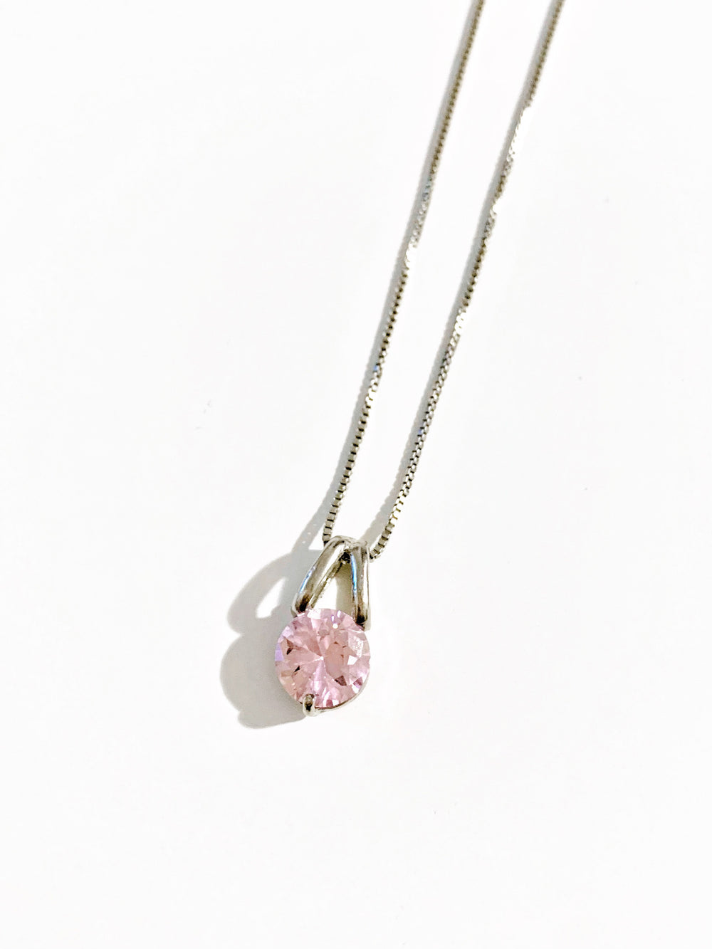 【結婚準備】プレマリーピンクネックレス( Pink Diamond )*