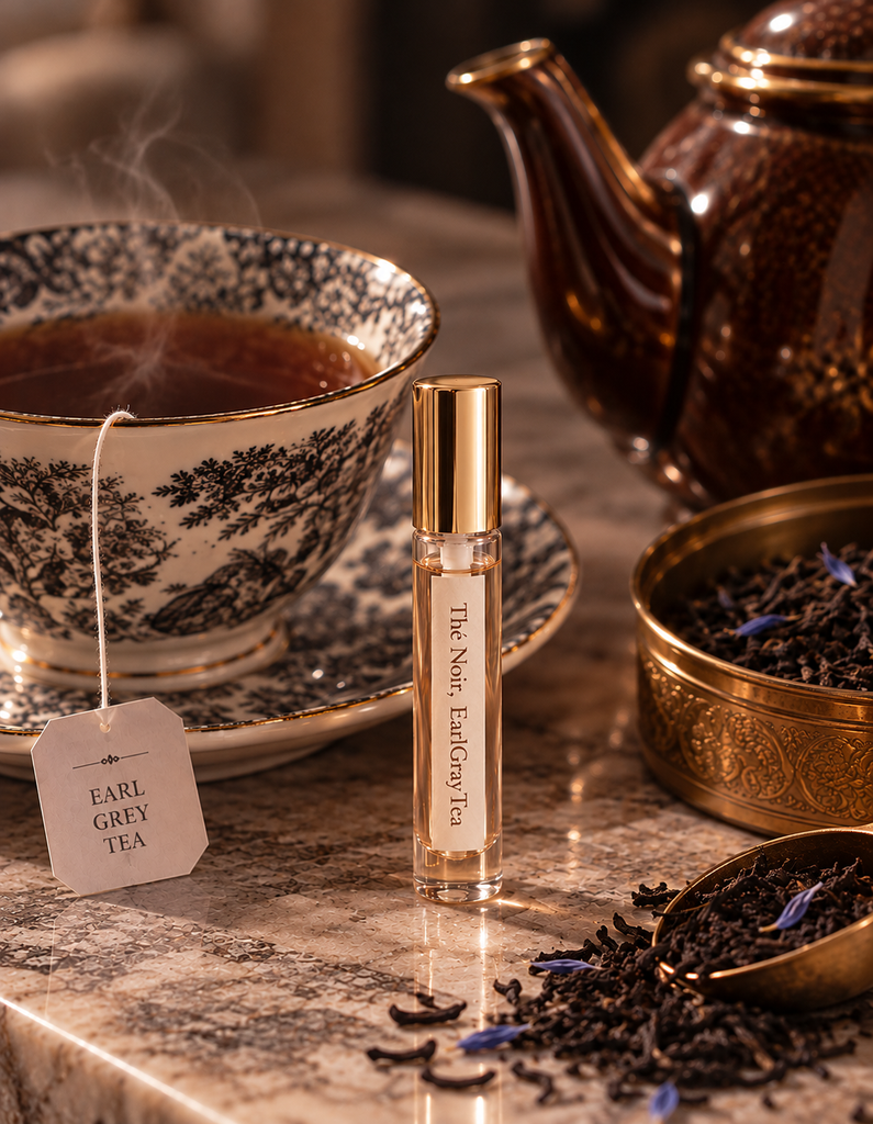 【 秋の重ね付け 】 アールグレイティー ( Thé Noir, Earl Gray Tea )
