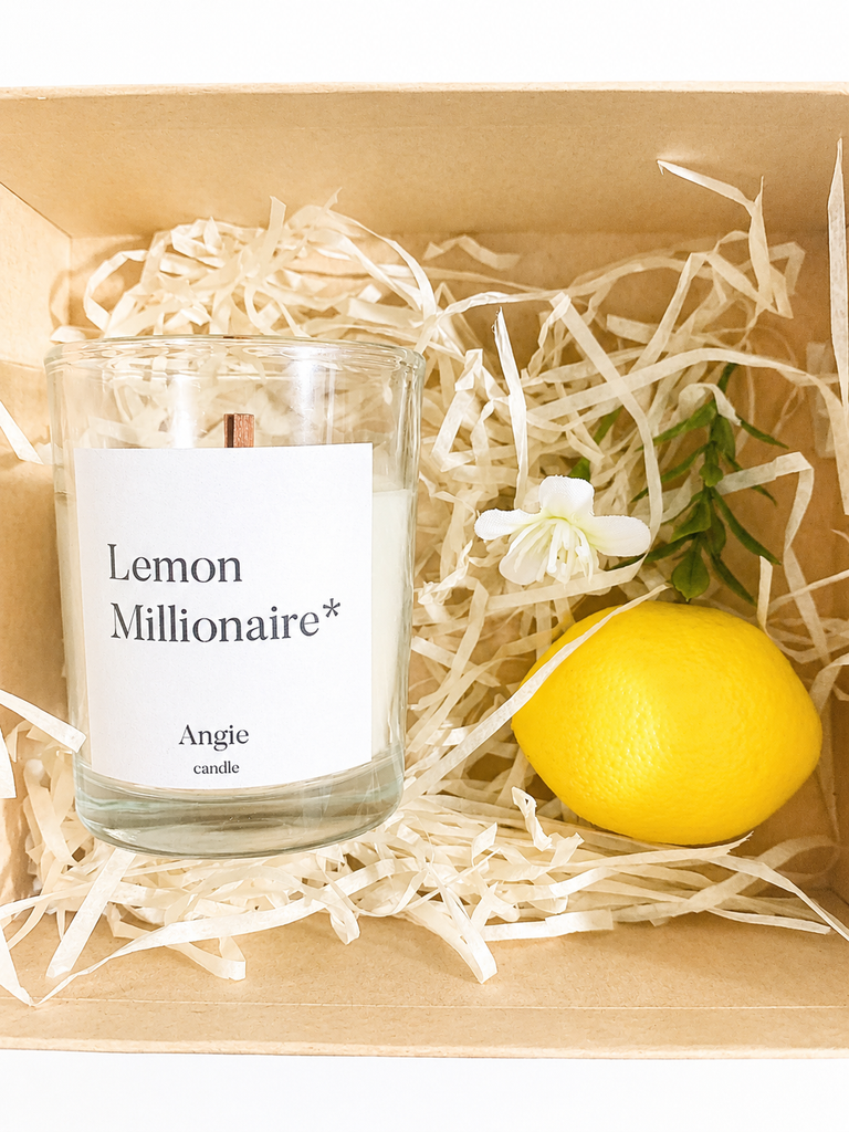 【玉の輿キャンドル】 Lemon Millionaire* レモン・ミリオネア*