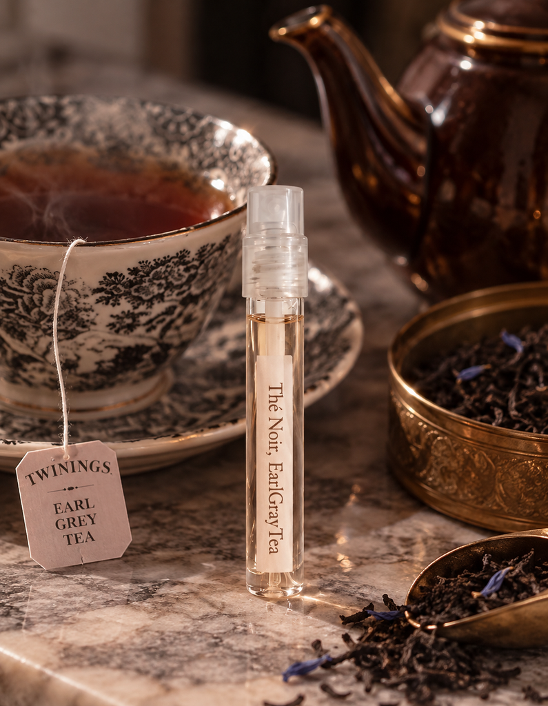 【 秋の重ね付け 】 アールグレイティー ( Thé Noir, Earl Gray Tea )