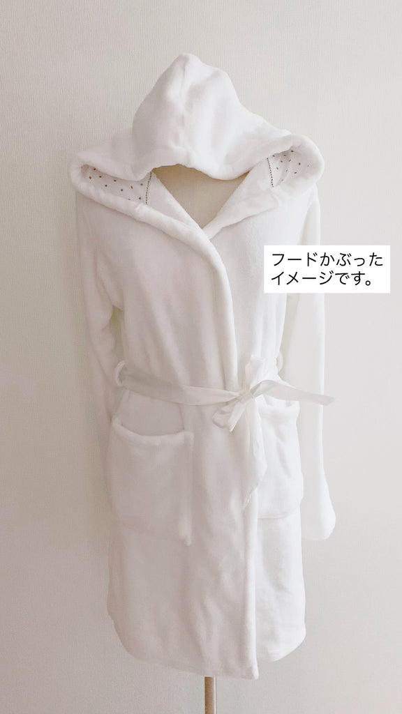 【恋愛&金運up】ピンクリッチストーン・バスローブ(vintage)*