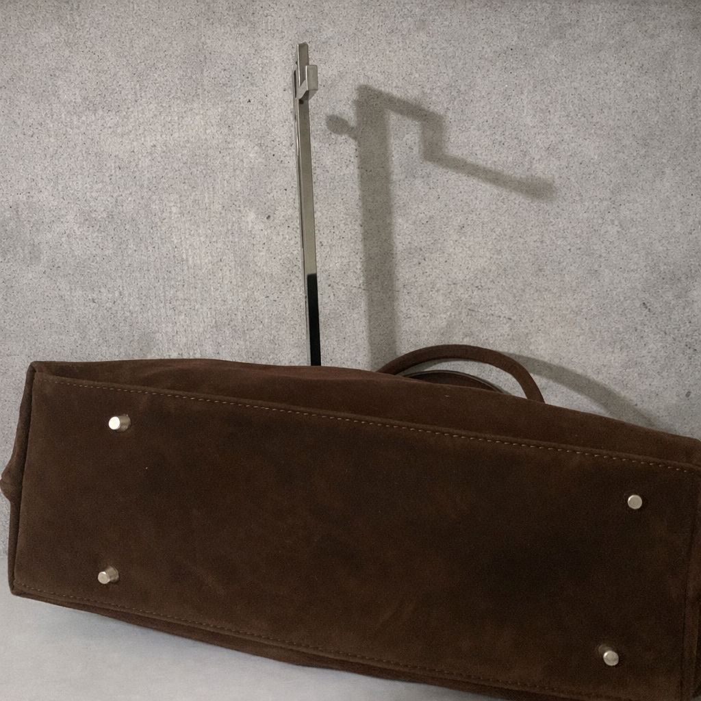 【２つのストーン付き】【モテ】エスプレッソオフィスバッグ (vintage)*