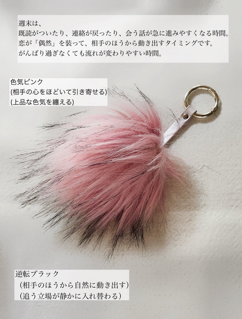 【逆転を起こす】ヴィンテージ・ファーチャーム(Vintage Fur Charm)*