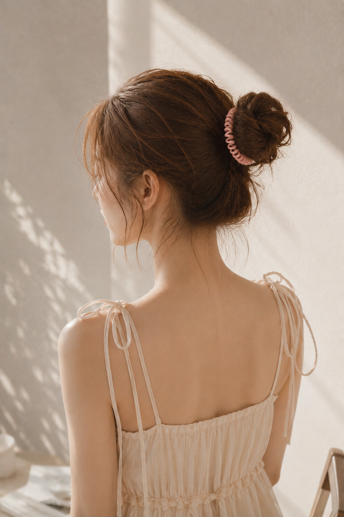 (新月水チャージ済)【早く叶う】ニュームーンヘアゴム*(pink ice)