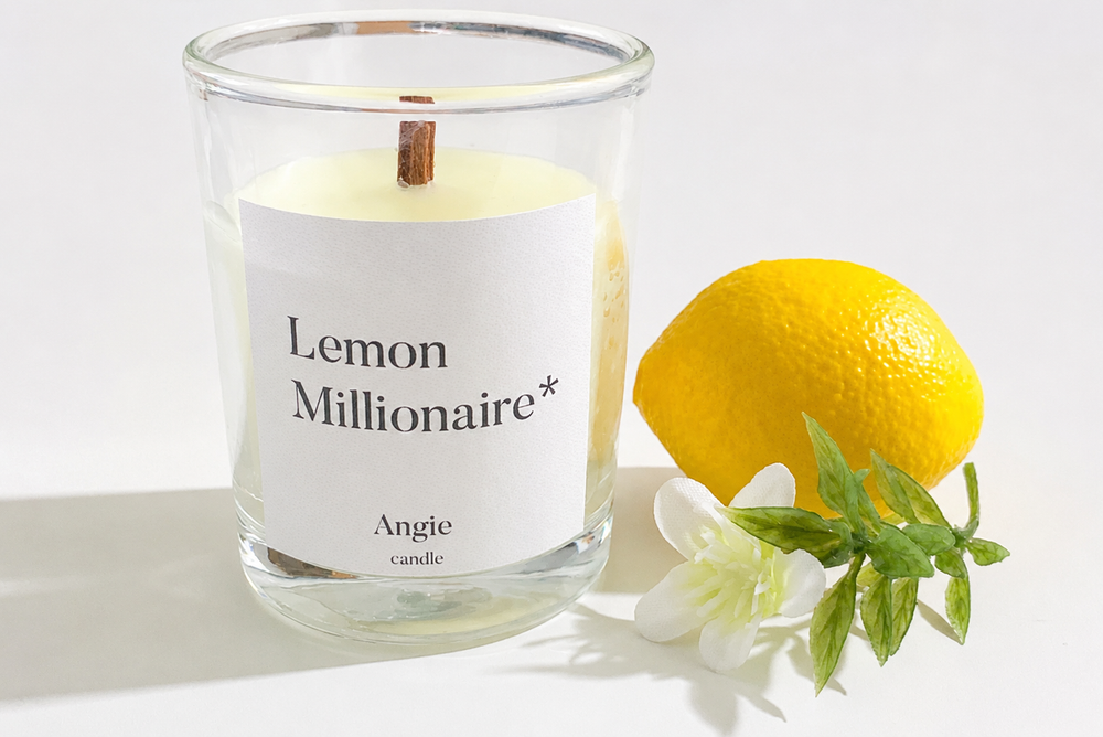 【玉の輿キャンドル】 Lemon Millionaire* レモン・ミリオネア*