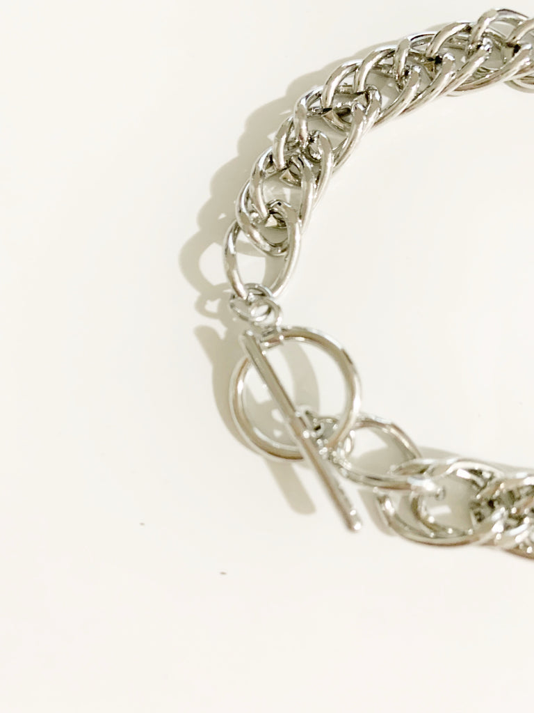 [恋の鍵を開ける] ラシェーヌ・ブレスレット* (silver)