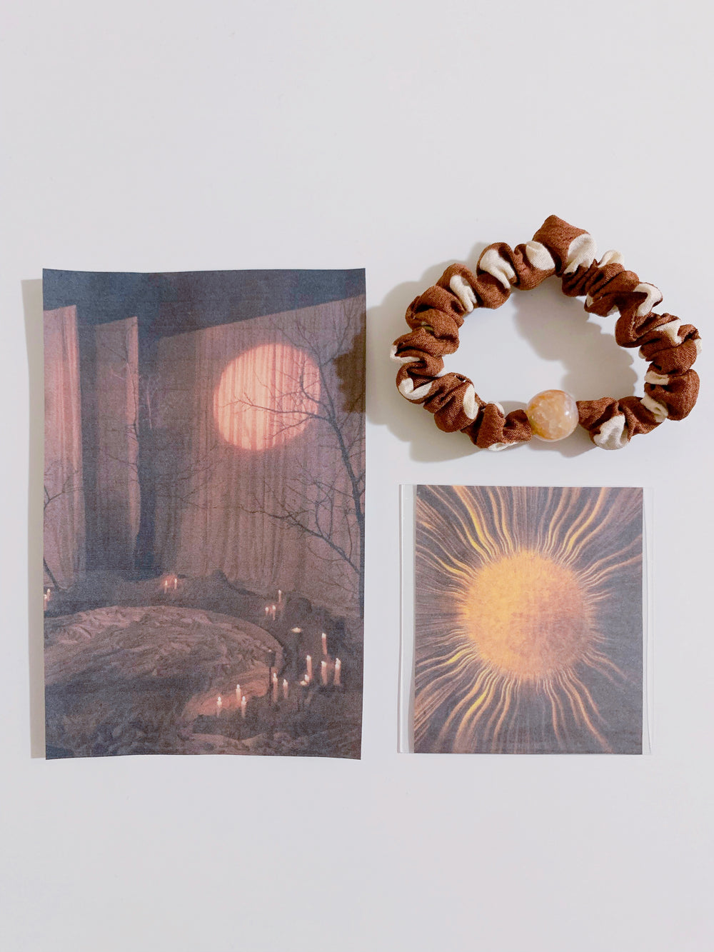 【秋の恋を叶えるスイッチ】 グラウンディング・シュシュ