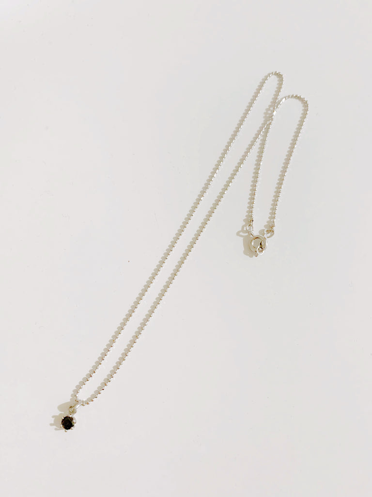 [金運・仕事運] ブラックタイガーアイ・ネックレス*