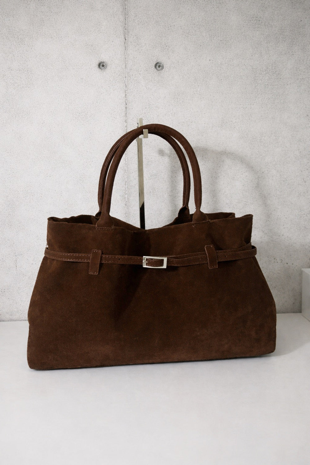 【２つのストーン付き】【モテ】エスプレッソオフィスバッグ (vintage)*