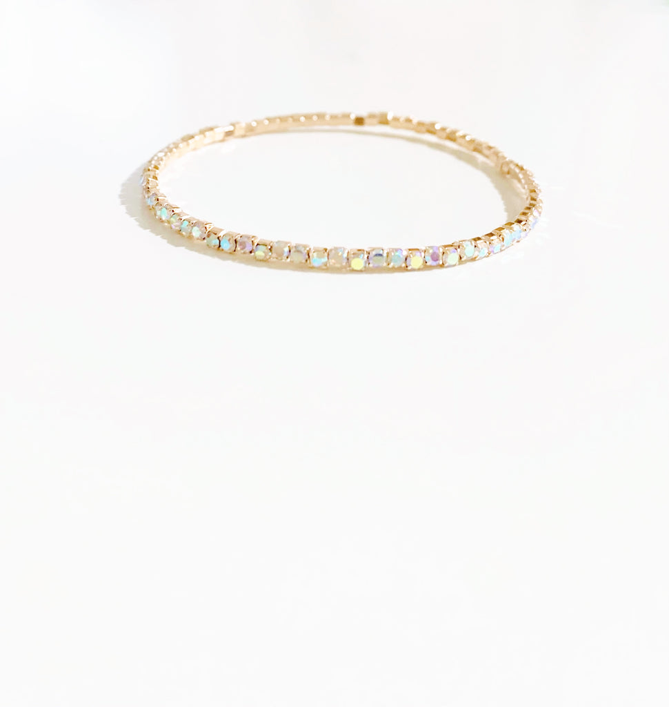 [ Wedding ] レインボークォーツブレスレット+スプリングフラワーブーケ