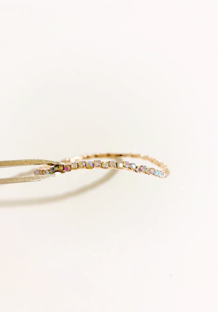 [ Wedding ] レインボークォーツブレスレット+スプリングフラワーブーケ