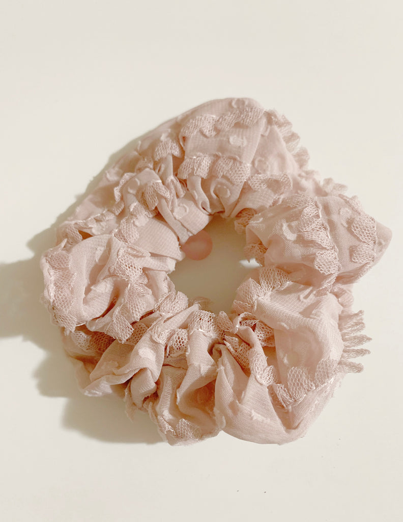 悪用厳禁[メロメロ]ピンクカルセドニーシュシュ(Pink Chalcedony)*