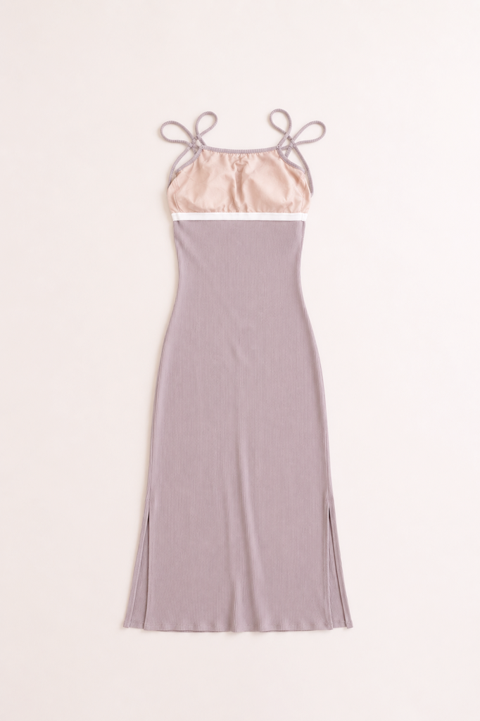 【いい女扱い】 サマーリブワンピース*(vintage)