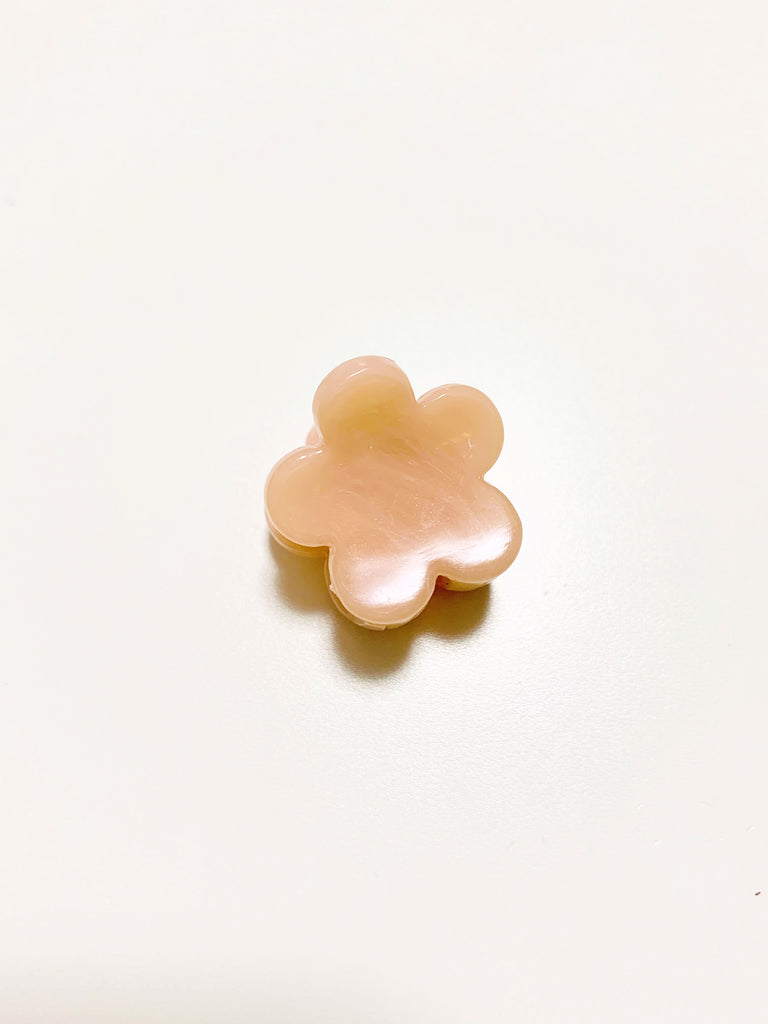 【おっぱい色】【色気up】 ピンクカルセドニーミニヘアクリップ*