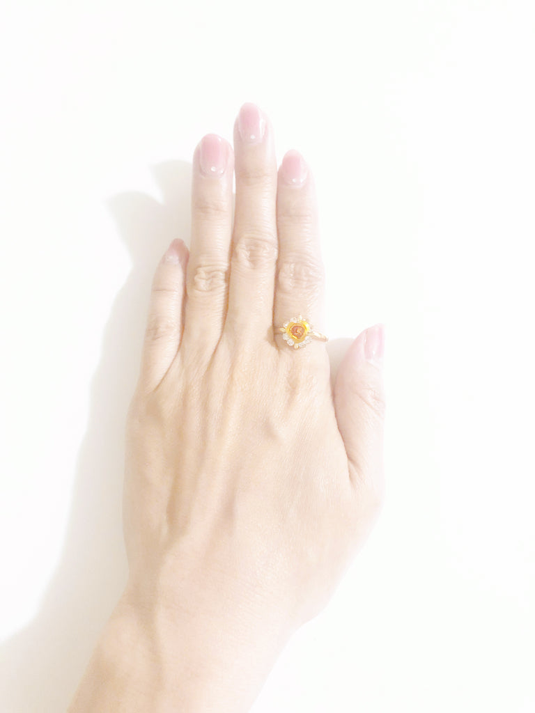 【夏の魔法が終わる前に】[怖いぐらい効く]あなたは私のものorange rose ring**