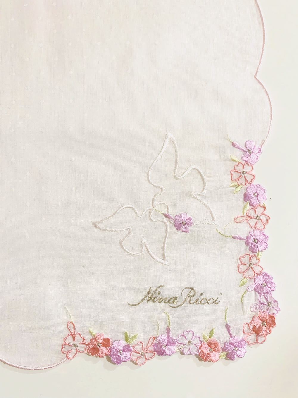 [vintage] NINA RICCI Handkerchief