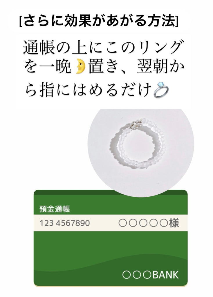 【通帳用】[貯めたい方専用] フロストギベオン隕石リング*