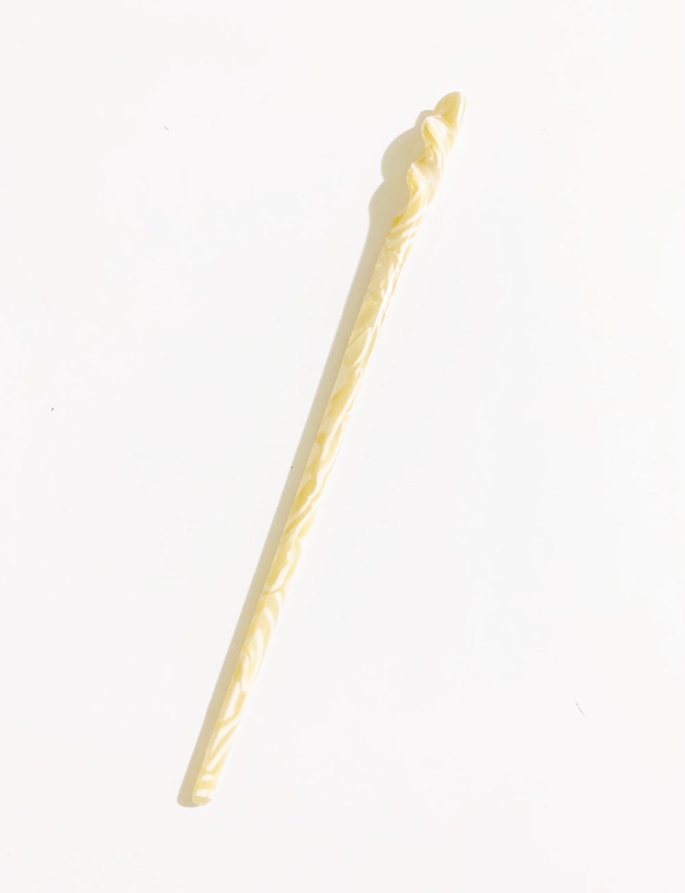 【黒字＆金運アップ】イエローカルサイト＆リバーストーンかんざし*