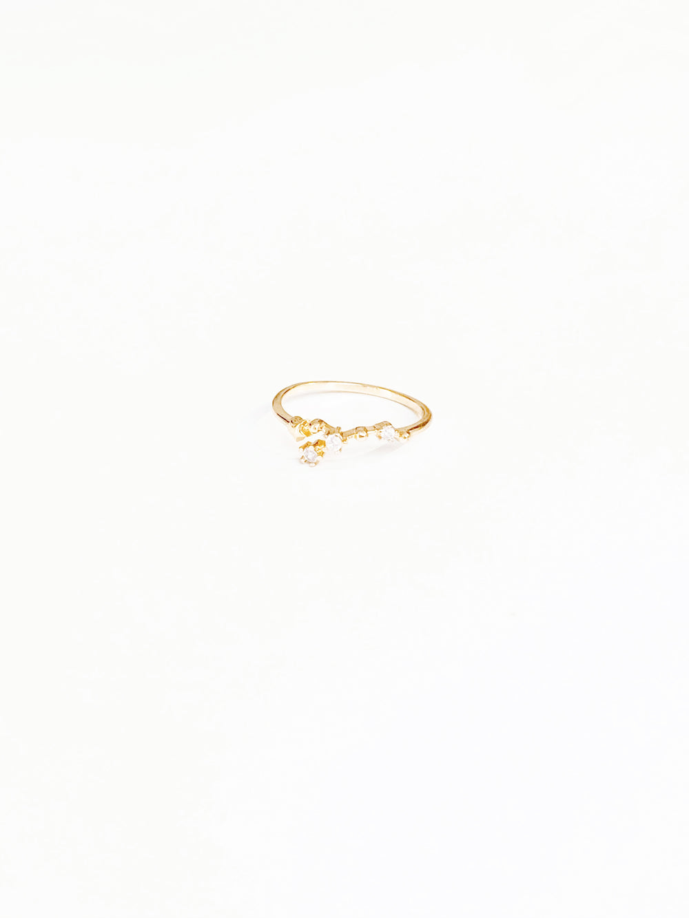 ¥3999【diamond】(星座リング) 6.乙女座(2025年プチ占い付)
