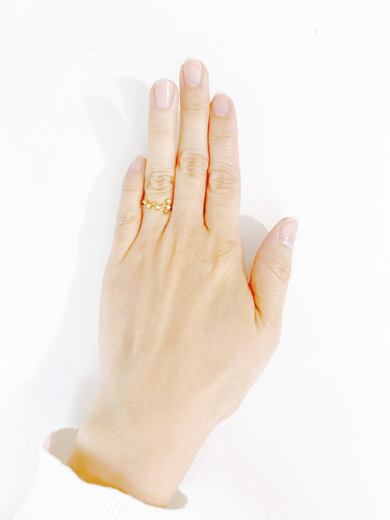 ¥3990【diamond】(星座リング) 8. さそり座(2025年プチ占い付)