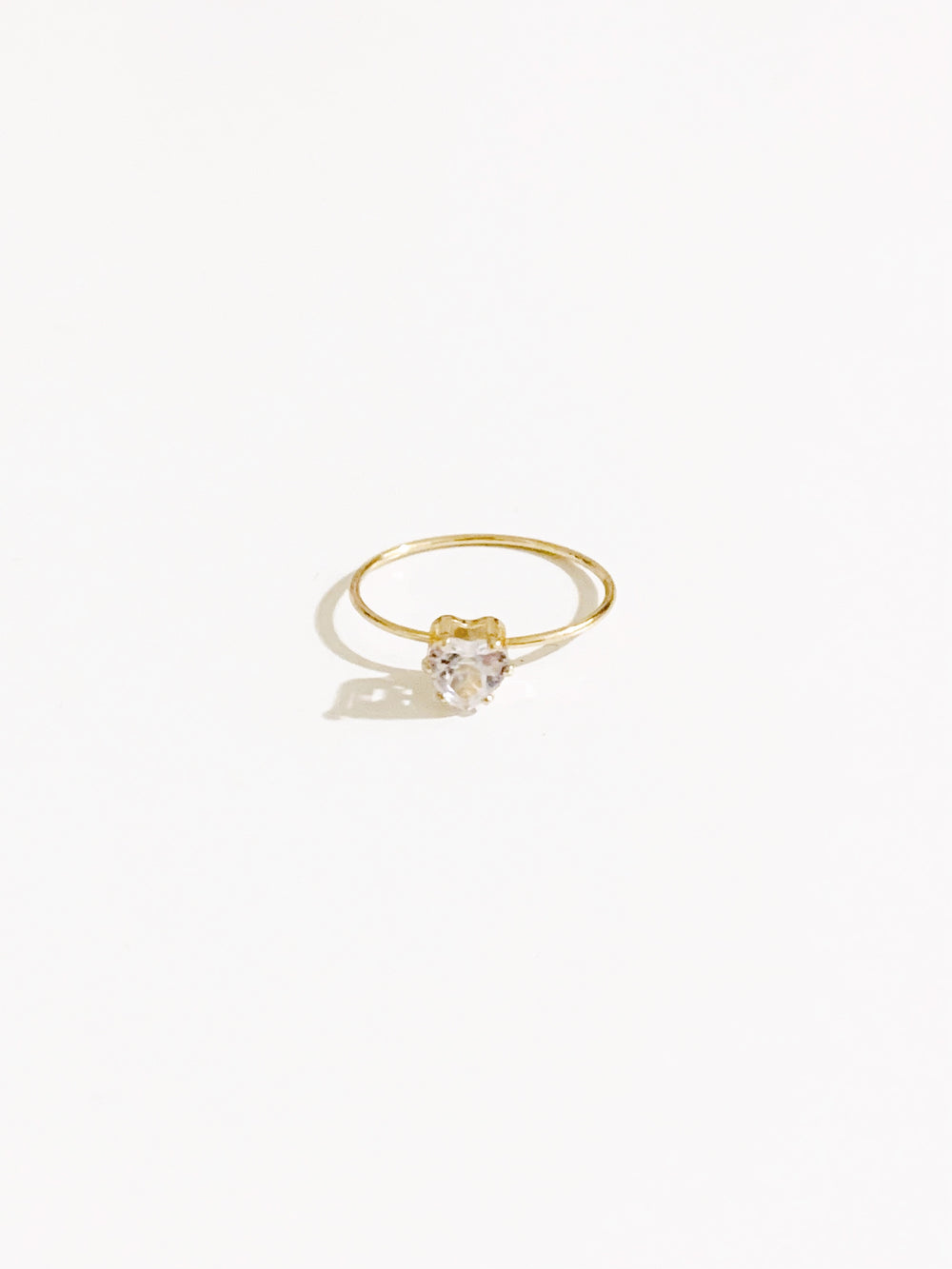 【結婚準備】プレマリーリング(heart diamond)*