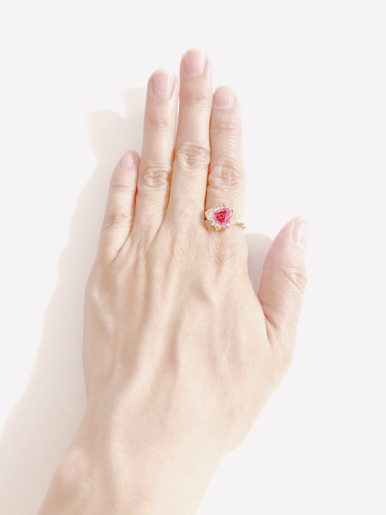 【怖いぐらい効く】[最強モテ]あなたは私のものred rose ring*
