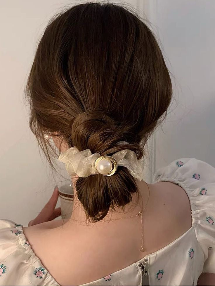 【一粒万倍日】[金運UP] マネーヘアゴム(マネークリスタル)*