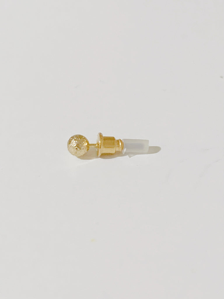 【恋人だと認めてくれる】ゴールドグレインピアス*