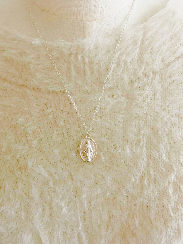 【今日の恋のアドバイスネックレス】 メダイ・ダブル・マリア・ネックレス*