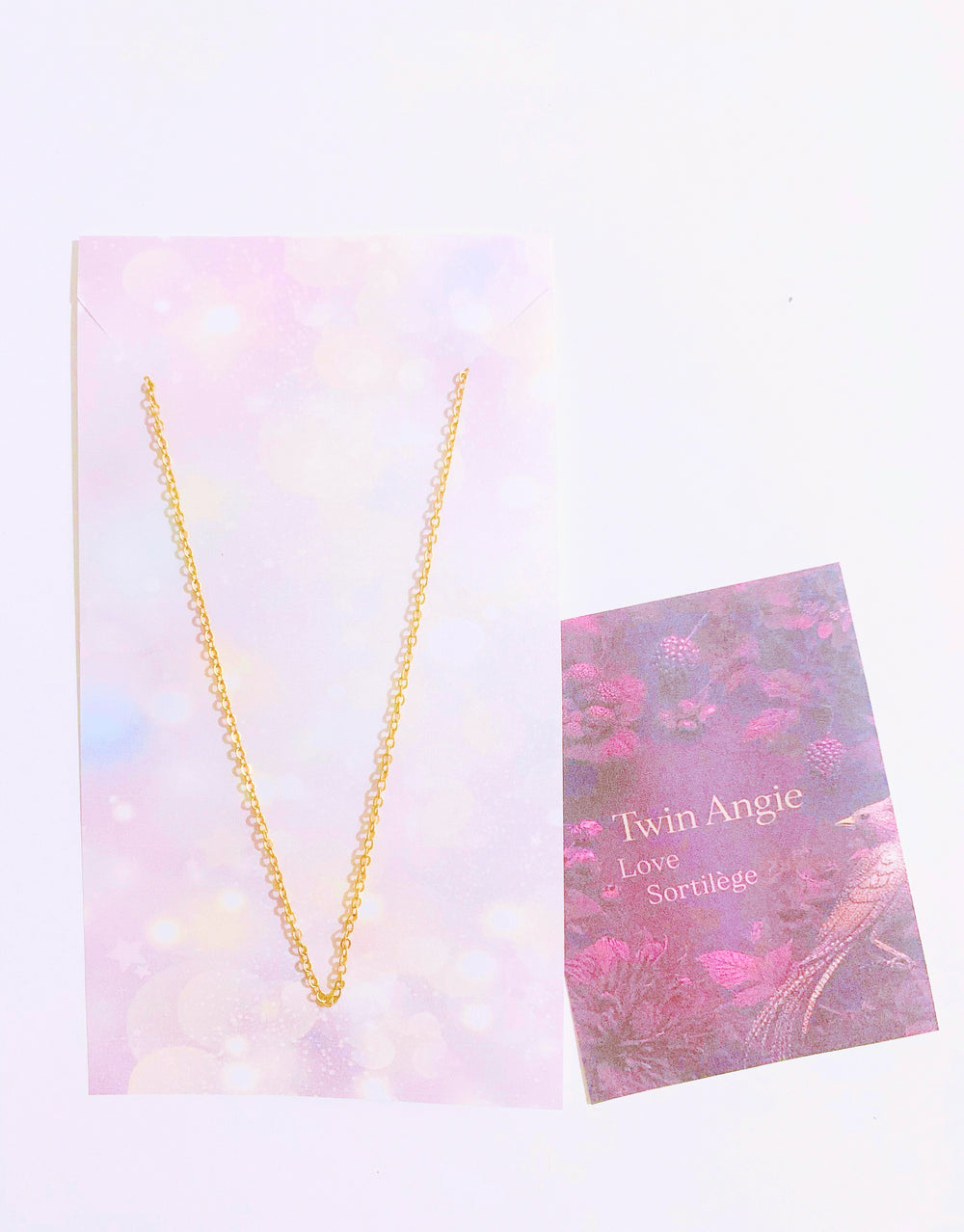 【恋のお守り】ラブ・ソリテージ・ネックレス*