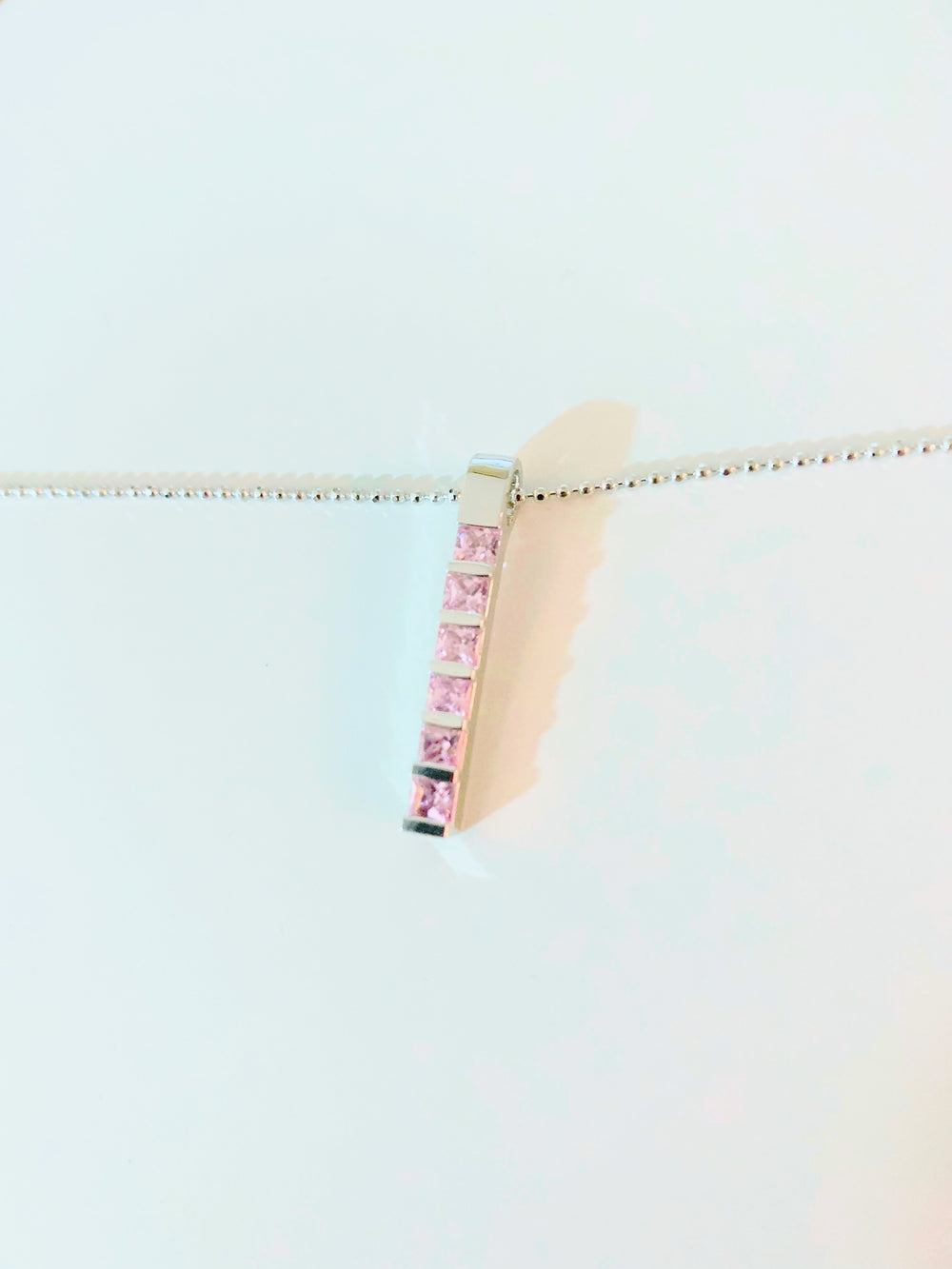 【好きな人に存在アピールしてくれる】神秘のピンクダイヤモンドネックレス**